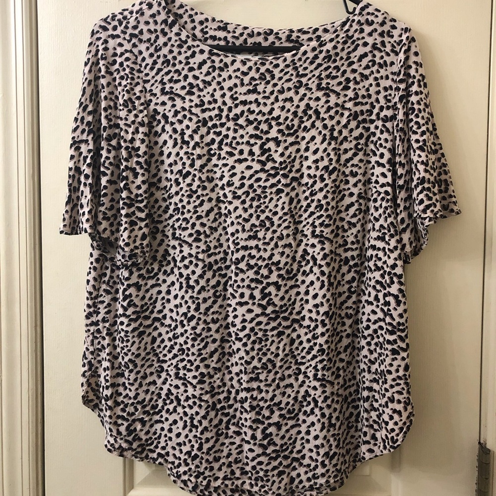 H&M Leopard Print Blouse